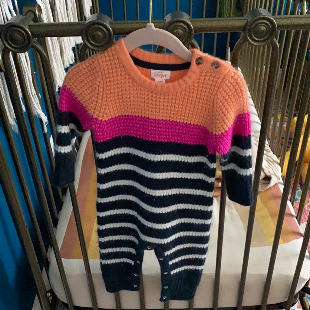 Knitted Sweater Romper